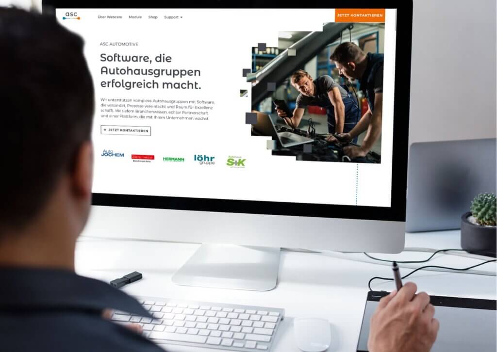 Webdesign von asc-ag.com